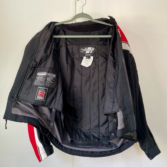 Joe Rocket Black and Red Jacket - Picture 9 of 11